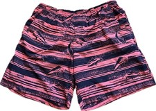 Columbia PFG Swim Trucks Shorts Lined Swimsuit Men's XL 8L Swordfish Pattern EUC
