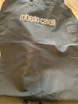 Roberto Cavalli Designer Garment Bag Authentic Clothing Suits Black Or Brown
