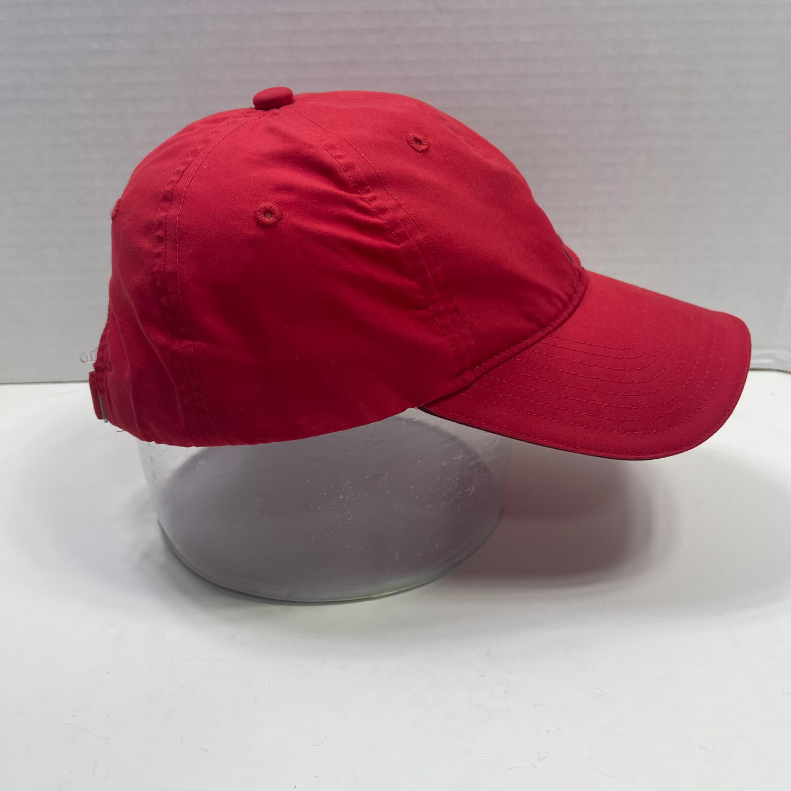 Adidas Hat Red Adjustable Strapback Lightweight D… - image 7