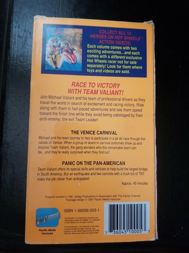 Helden auf Hot Wheels (VHS, 1991) Der Karneval von Venedig & Panik auf dem Panamerikaner - Bild 5 von 7
