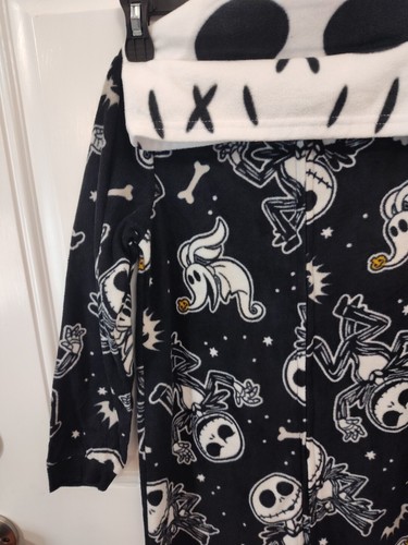 The Nightmare Before Christmas Boys Union Suit 1pc Pajamas Size 6-7 New w Tags - Picture 5 of 7