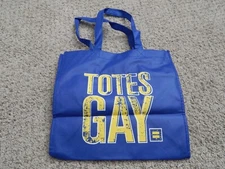 HUMAN RIGHTS CAMPAIGN (HRC) TOTES GAY REUSABLE ECO FRIENDLY SHOPPING TOTE BAG