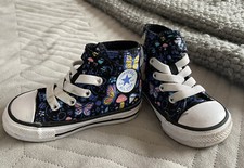 Converse - All Star Infant Sneakers US4 - 115cm length - Floral Pattern