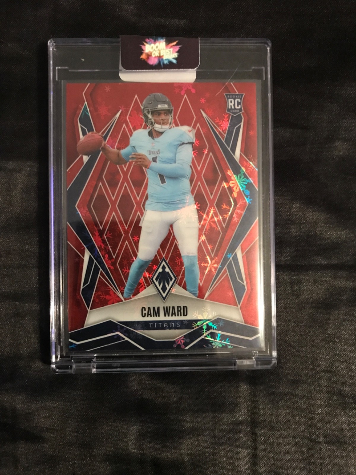 2025 Panini Phoenix - Rookies Cam Ward #194 Red Winter 240/399 (RC)