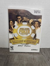 World Series of Poker: Tournament of Champions (Nintendo Wii, 2006) NEW