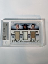2014-15 ITG Ultimate Stick Rack #05/10 **RARE** Tim Horton Mats Sundin 