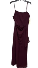 Aspeed Prom Dress Womens 2XL Burgundy Formal Bridesmaid Maxi Made USA 3042-P