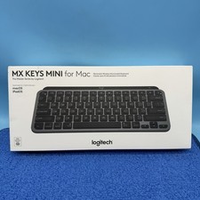 Logitech MX Keys Mini for Mac Wireless Bluetooth Keyboard Space Gray 