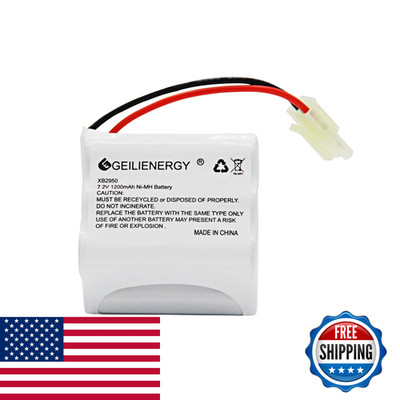 Geilienergy Xb2950 Battery Pack 7.2V 1200Mah Battery Compatible Shark Xb2950