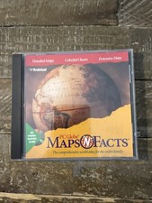 PC Globe Maps N Facts Software PC Cd Rom