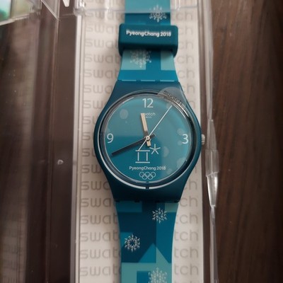 Olympic Volunteer Swatch Watch PyeongChang 2018