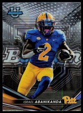 2022-23 Bowman's Best University Israel Abanikanda 87 Pittsburgh Panthers