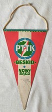 Vintage-PTTK-Wimpel zweiseitig Ziemia Sądecka , Beskiden (Beskid) Nowy Sącz 70er