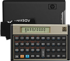 HP 12C Financial Calculator 120 Functions: TVM, NPV, IRR, Amortization, Bond
