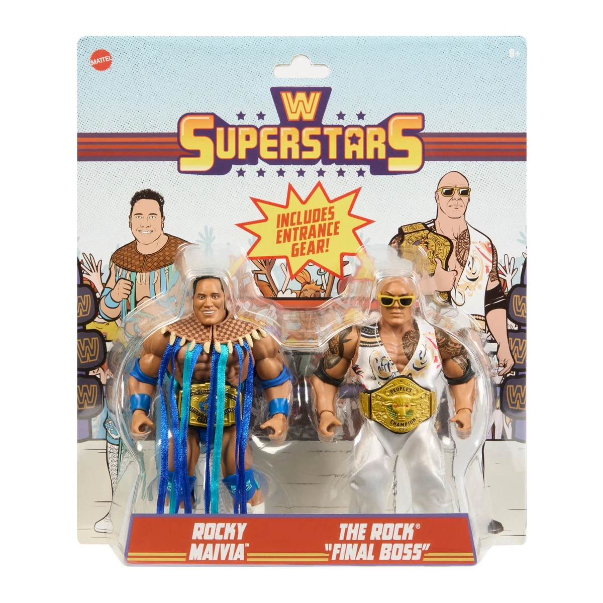 Rocky Johnson In Sports Action Figures for sale | eBay