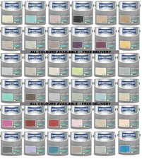 Johnstones Wall Ceiling Soft Sheen Emulsion Paint 2.5 Litres - ALL COLOURS 