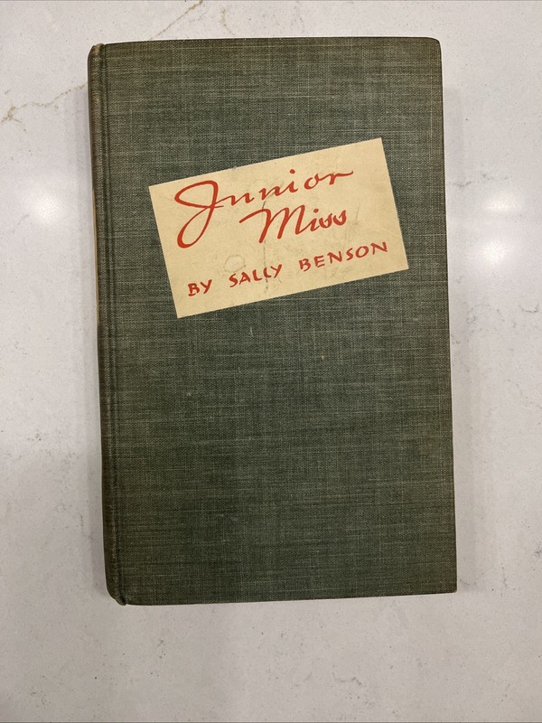 Junior Miss, Hardcover, Sally Benson, 1941