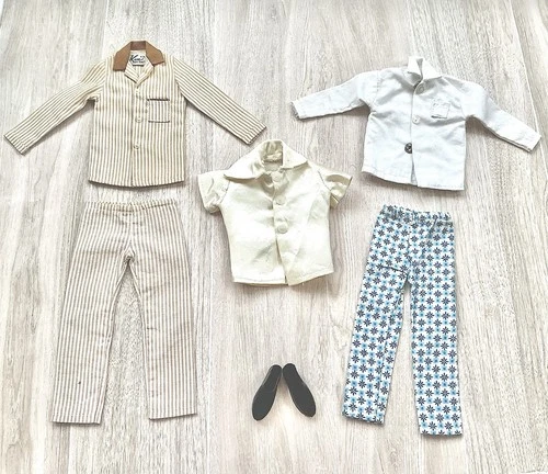 Barbie Ken & Clone Clothes Male Clothing Lot Vintage Assorted 1960s