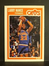 1989-90 Fleer #28 Larry Nance CAVALIERS 