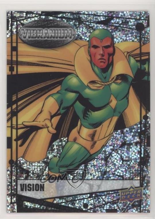 2015 Upper Deck Marvel Vibranium Raw Vibranium Vision #18 1j8