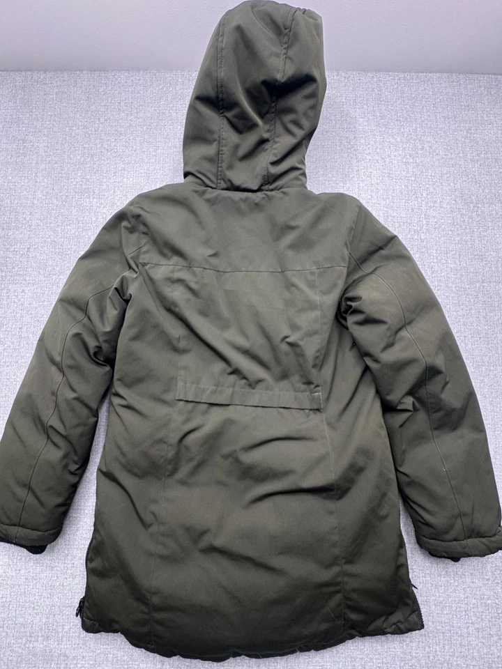 Chaqueta SwissTech Juvenil Talla XL 14/16 Verde Parka Capucha Acolchada. Esquí de invierno Foto 2 de 4