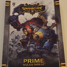 Privateer Press Warmachine Prime Rules Digest Cygnar Steam-Powered Miniatures