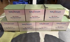 Safe N Simple No Sting Skin Barrier Film Seven Boxes 25 Per Box In Date7 Boxes !