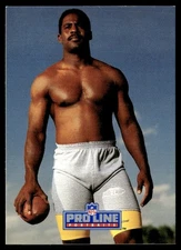 1991 Pro Line Portraits Cleveland Gary Los Angeles Rams #42