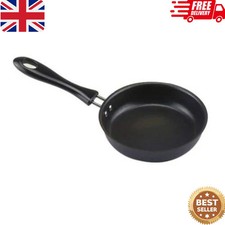 Frying Pan Non-Stick Coated Omelette Induction One Egg Small 12cm Kitche Mini UK