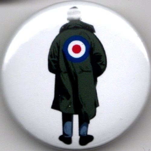 Mod Bage MOD PARKA TARGET Pin Button Badge 25mm VESPA LAMBRETTA - SCOOTERING ...