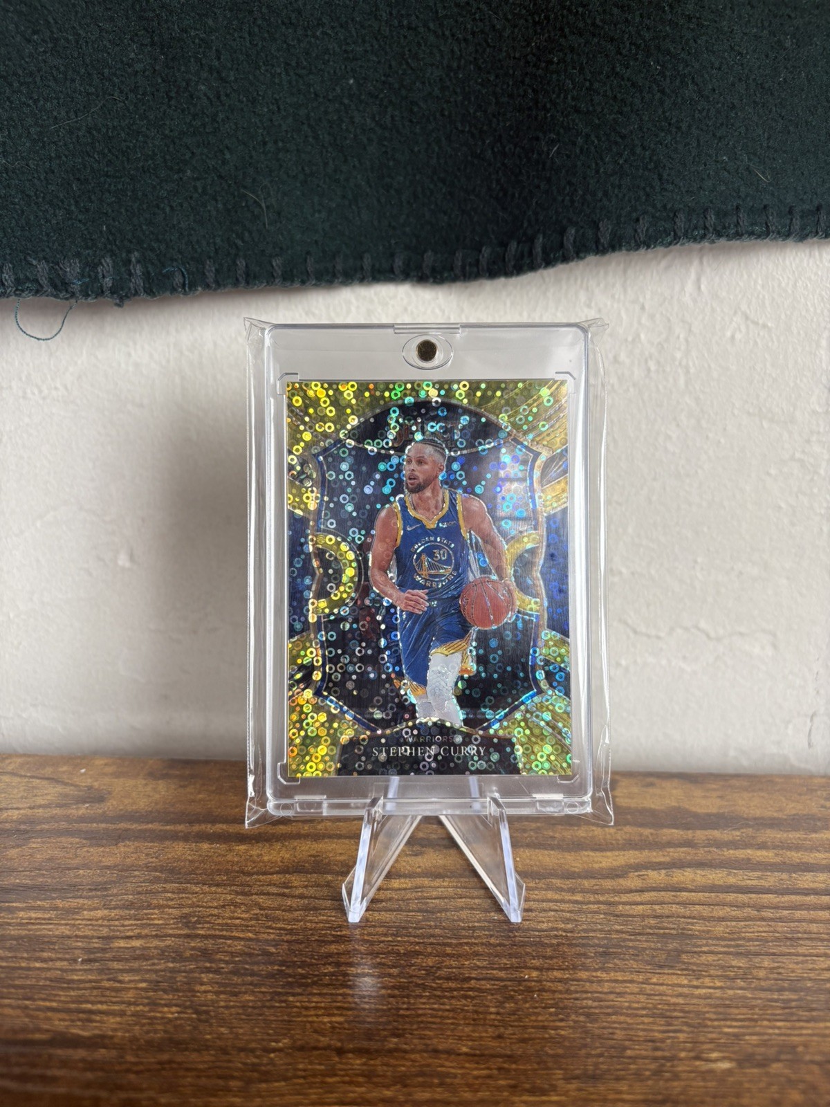 2020-21 Panini Select Concourse Gold Disco Prizm Stephen Curry #3/10