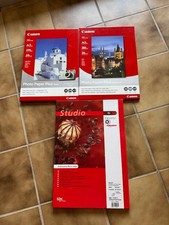 Konsulat aus Injekt Photo Paper der Fa. Canon und Sihl, in OVP, z. T. ungeöffnet