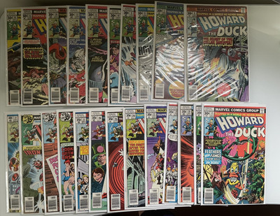 Howard the Duck Lot of 23 Marvel Comics Bronze Age