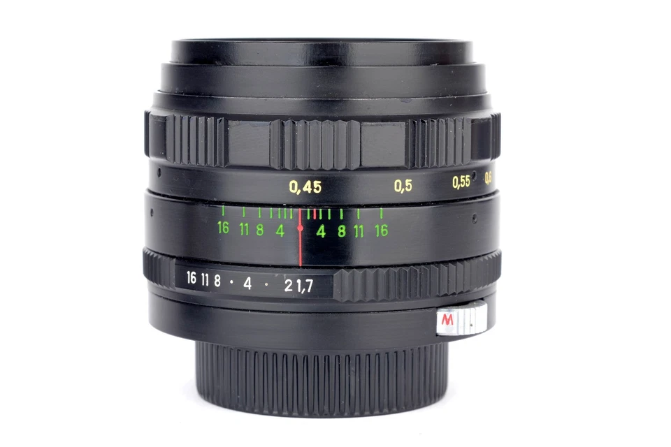 Zenitar-M 1,7/50 мм KMZ производства M42 держатель * ОТЛИЧНОЕ * - Изображение 4 из 4