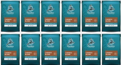 Caribou Coffee Caribou Blend Ground Coffee Medium Roast 12 Bags , 07/21/2026