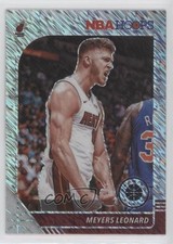 2019-20 Panini NBA Hoops Premium Stock Shimmer Prizm Meyers Leonard #161 0c2