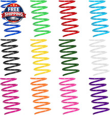 72 PCS 12 Colors Cat Spring Toys for Indoor Cats, Cat Kitten Toys Plastic Coil S