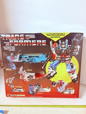 トランスフォーマー 当時物 G1 Transformers G1 Gig Takara Heroic Autobot Defensor Complete