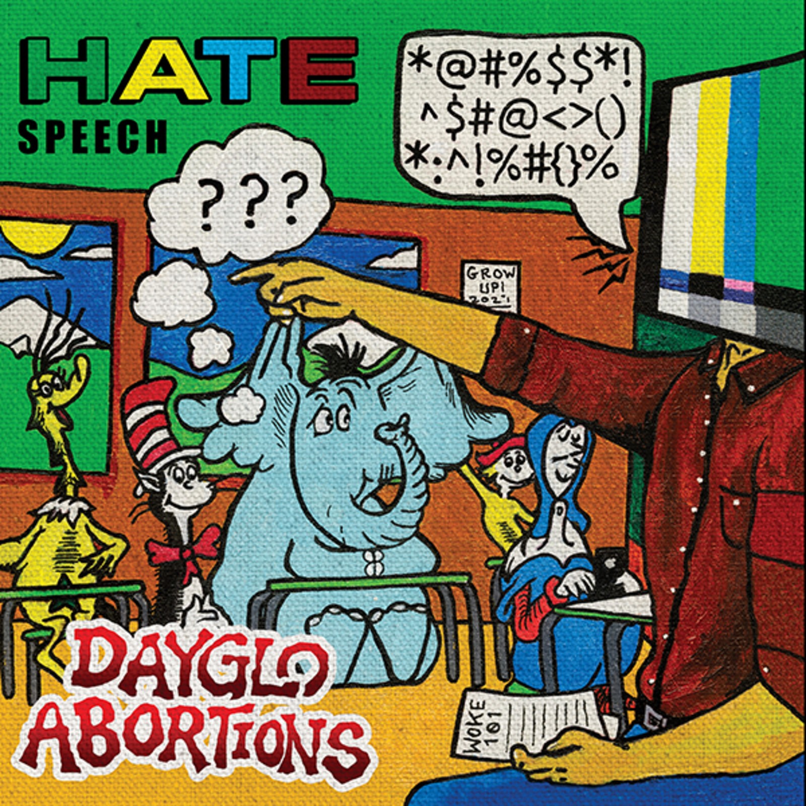 Dayglo Abortions Hate Speech CD NEW