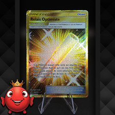 Carte Pokémon : Relais Optimiste 121/111 - S&L Invasion Carmin - GOLD - MP - FR