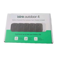 BRAND NEW BLINK Outdoor 4 4th Gen 5-Camera Security System w/ Sync Module Core