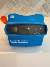 1998 View-Master 3D Viewer Fisher Price Blue Orange Retro Toy