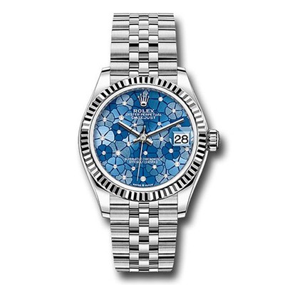 Rolex Datejust 31 Floral Motif Diamond Dial Jubilee 278274 Full Set 2025