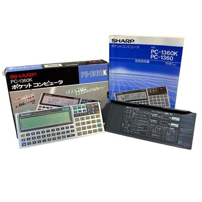 Sharp PC-1360K Pocket Computer Kanji Compatible Boxed Retro Collector