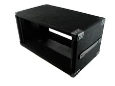 PROCRAFT 5U 12" Deep Rack Case in Black Carpet Wrap - Side Handle w/ Rack Screws