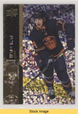 2021-22 Upper Deck Series 1 Speckled Rainbow Foil Ethan Bear #71 READ kh0