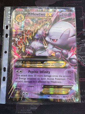 Pokémon TCG Mewtwo EX 64/162 Jumbo Oversized Holo Karte Breakpoint Promo XY
