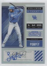 2018 Panini Elite Extra Edition Holo Prizm 10/25 Tristan Pompey #TP Auto hg6