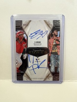 2026 Topps Series 2 Baseball CJ Abrams - Skeme Signature Tunes Dual Auto 21/25
