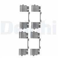 ZubehöRsatz Scheibenbremsbelag FüR Citroen Jumper 06 Bis 26 Delphi 4HA 4HU